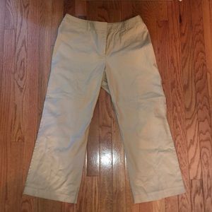 The Limited Khaki Capris